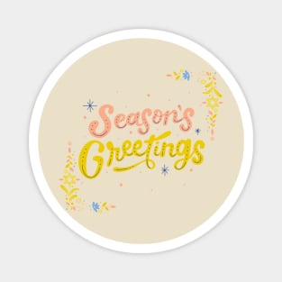 Season's Greetings Magnet